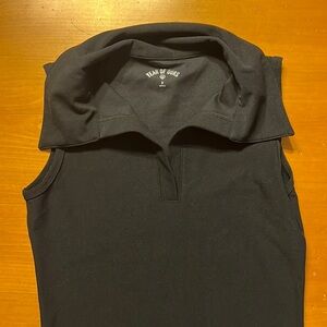 YEAR OF OURS Tennis Tank - Black Small